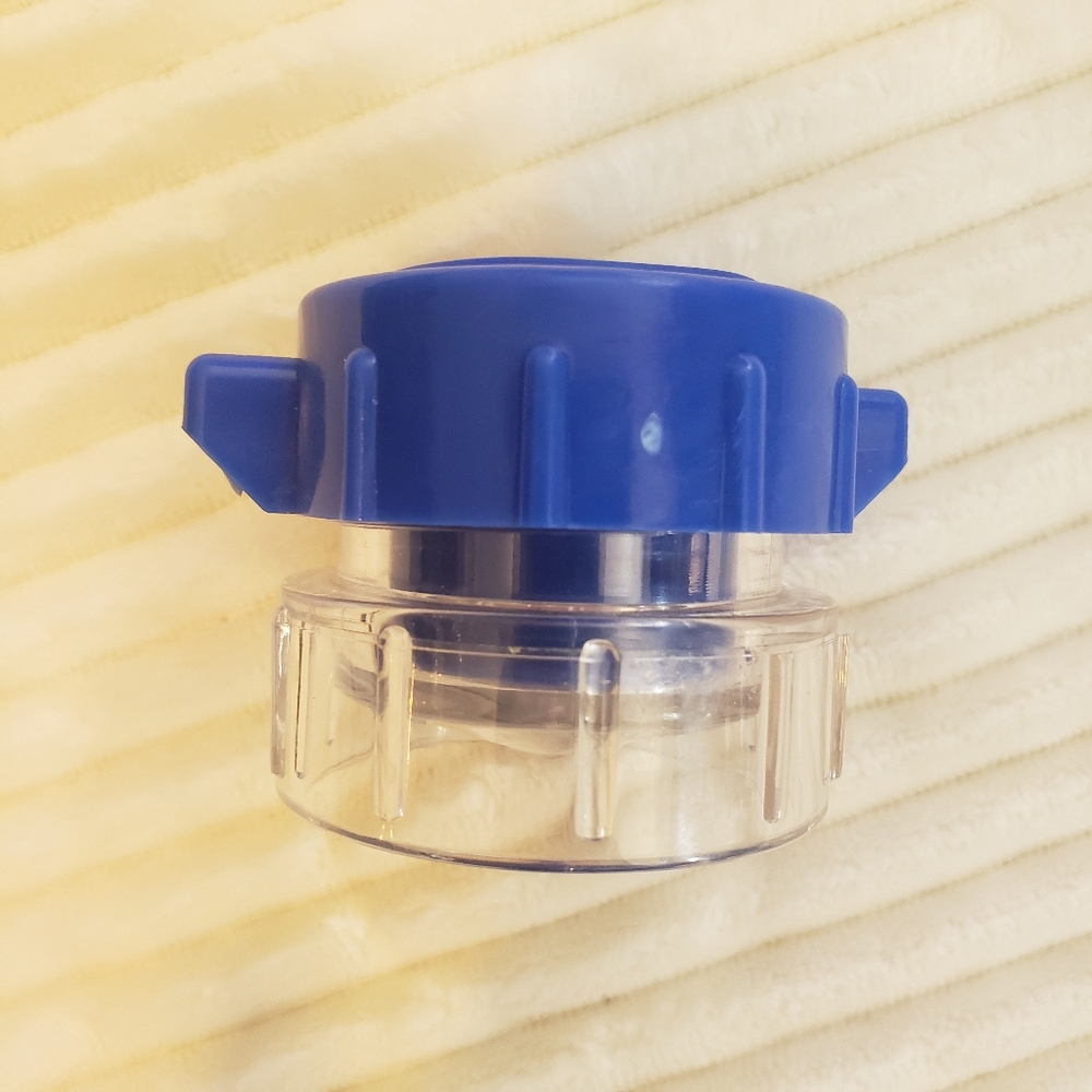 FREE W/ PURCHASE Carex Health Blue & Clear Plastic Pill Crusher